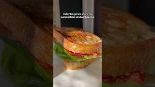 Summertime Sandwich #homegrown #tomatosandwich #summerfood