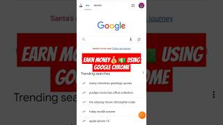 Earn money by using Google chrome | make money online without investment #shorts #earnmoneyonline