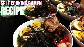 🍜 Self Cooking Ramen Recipe :: Really Easy Asian Ramen Recipe