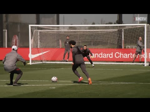 リバプール シュート練習 2021.4,8 Liverpool: Shooting Practice