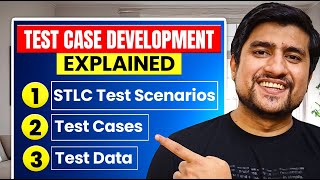 Test Case Development Explained | STLC Test Scenarios, Test Cases & Test Data for Beginners