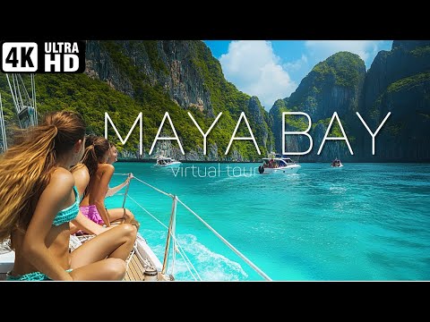 Maya Bay [4K] 🇹🇭 | The Beach That Took Our Breath Away | Thailand 2025