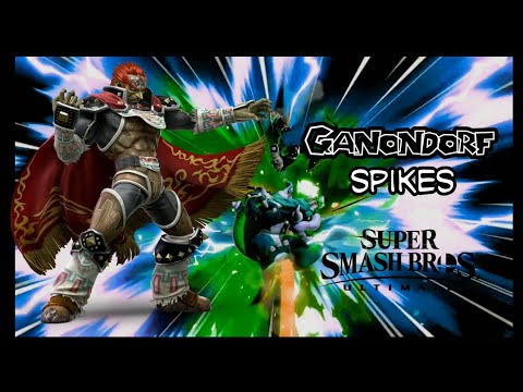 INSANE Ganondorf Spikes - Super Smash Bros. Ultimate Montage