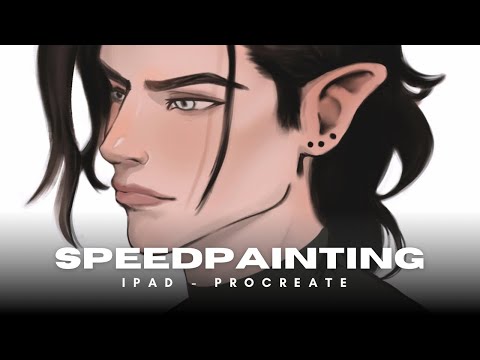 Creating a Realistic Elf Portrait Digitally From Scratch [speedpainting]