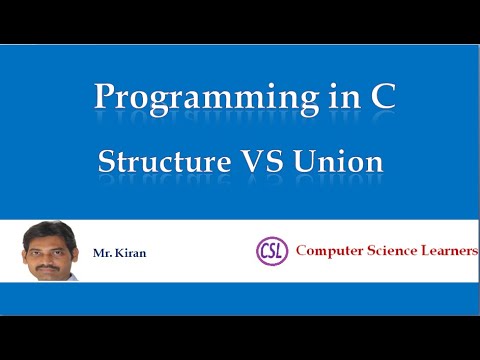 Structure Vs Union