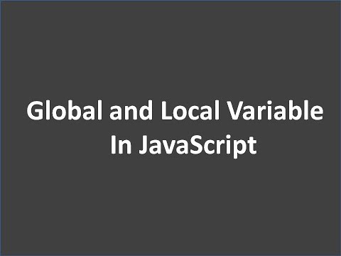Core JavaScript Tutorial-25 || Global and Local Variable In JavaScript(Hindi) || Urdu ||For Beginner