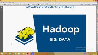IEEE PROJECTS 2016 TITLE LIST | BIG DATA  HADOOB  2016 | IEEE PROJECTS 2017