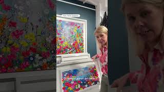 Fiona Roche art in gallery and online, some amazing happy colours into your home #lahinch
