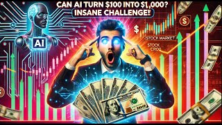 Can AI Turn $100 Into $1,000? INSANE Money Making Challenge!
