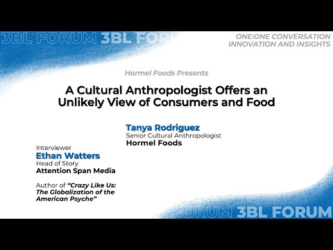 One:One Conversation: A Cultural Anthropologist Offers An Unlikely Approach to Consumers and Food