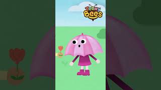 🌸Let's Pick Pretty Flowers & Count! @TEENYBEES🐝 #Learnnumbers #onceicaughtafishalive #Shorts