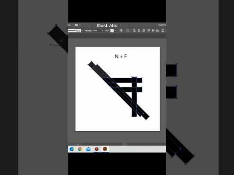 LOGO DESIGN PROCESS #howtocreatelogoinillustrator #designtutorials #tutorials #illustrator