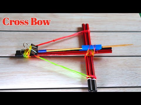 Pencil ✏️ Cross Bow 🏹 at Home
