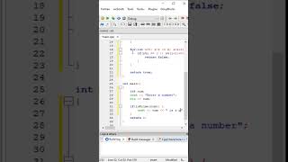 🚀 C++ Program to Check Prime Numbers! 🔢✨ #CodingASMR #ProgrammingASMR  #asmr  #coding #cpp #c++
