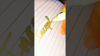 Inception #kpop #viralshort #calligraphicalphabets #art #calligraphy