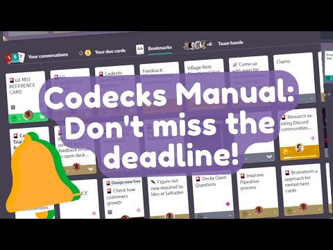 Don't miss your game dev deadline! (Codecks Manual: Due Dates)