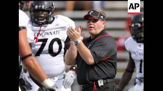 Cincinnati officials confirmed Thursday that football coach Brian Kelly is leaving the program after