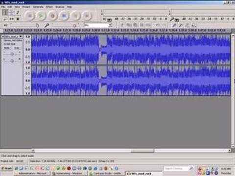 Shortening Audio in Audacity
