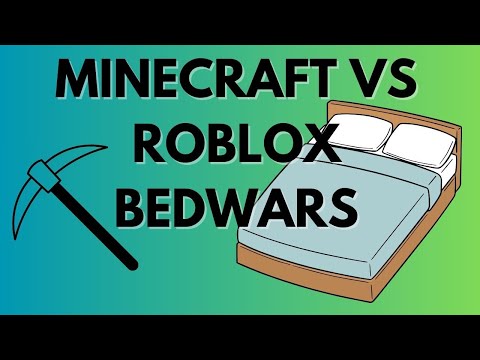 Minecraft Bedwars Vs Roblox Bedwars