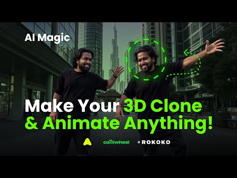 Clone Yourself in 3D and Bring It to Life – All for Free with AI