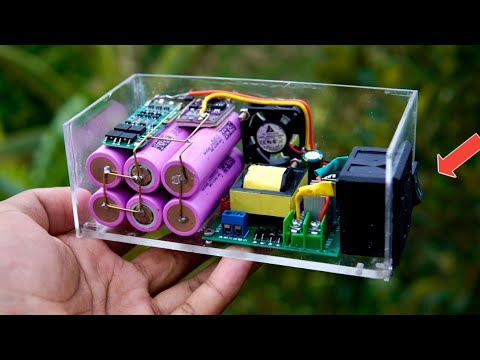  Built this small pocket size 150 watt Inverter /DIY/