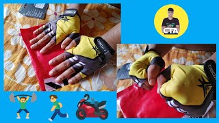 kobo leather fitness gloves | best fitness gloves | #CyberTechnoAmit 🔥 🏋️‍♂️💪