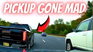 Raging Pickup Hits Me Intentionally - Bad drivers & Driving fails -learn how to drive #1449