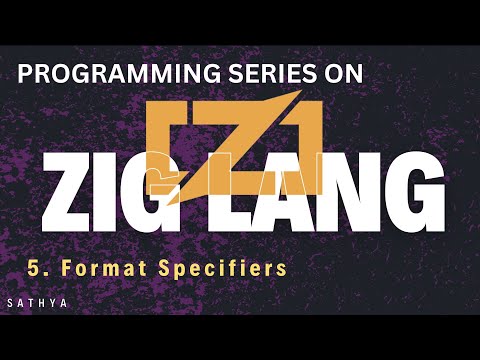 Format specifier zig