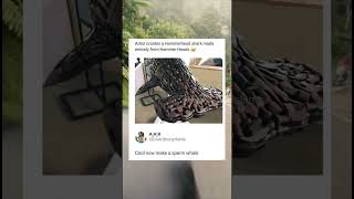 “That’s some next-level creativity 🔥 What should the artist make next? 😄 #Art #Creativity” #memes