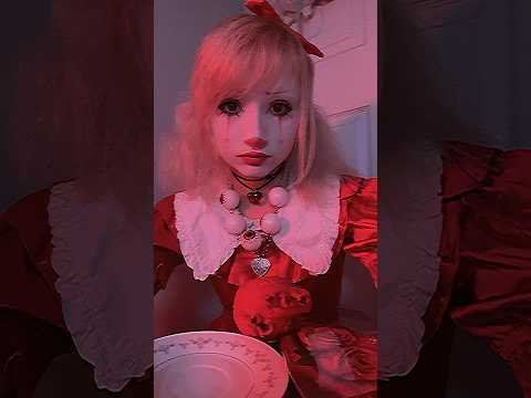 valentines look! 🧸🌟🫀 (vid 3/3) #clownmakeup #makeuplook #valentinesday #mychannel