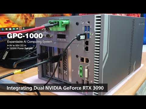 GPC-1000 Integrates Dual Powerful Graphics Card with 10496 CUDA Cores