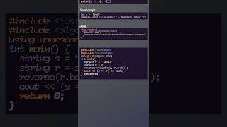 Palindrome Check in 5 Languages | Programming Comparison #shorts
