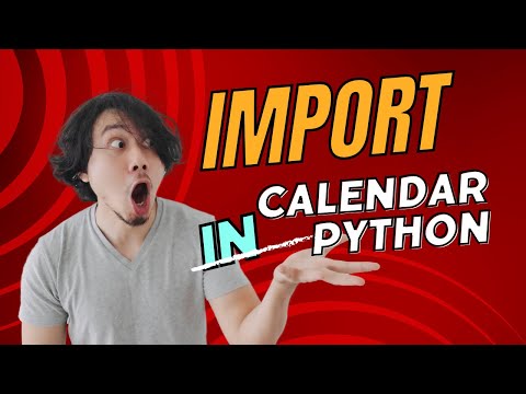 Don't miss | import calander in python |