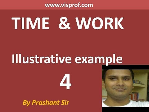 Time and Work problems Shortcuts and tricks/example-4/by VIS PROF