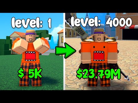 Noob To Pro In King Legacy | ROBLOX
