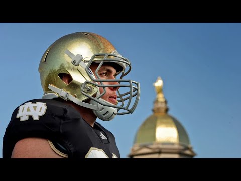 Notre Dame Fighting Irish helmet history
