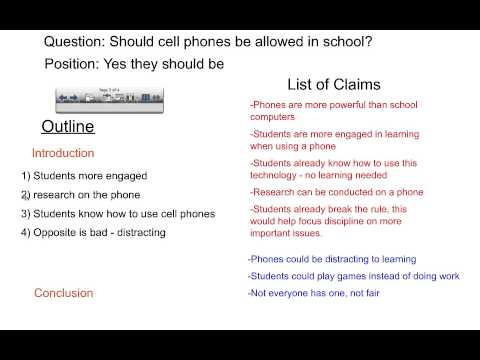 Organization   Outline w Claims