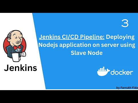 Jenkins CI/CD pipeline: Deploying Nodejs application on server using Slave Node