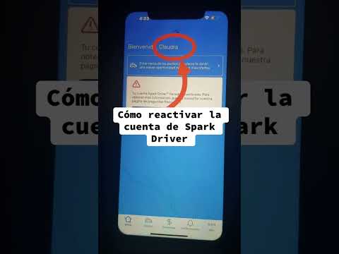 Cómo reactivar su cuenta de Spark Driver desactivada
