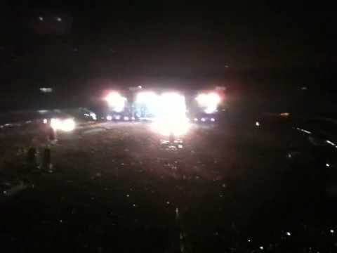 Enter Sandman ao vivo no show do Metallica no Morumbi