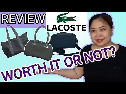 REVIEW LACOSTE HANDBAGS | WORTH IT OR NOT? | Wandering Riz