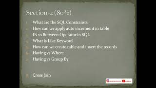 Top 16 SQL Interview Questions For Freshers| Most Asked SQL Questions | SQL Interview Questions