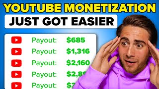 YouTube Monetization is Now on ‘Easy Mode’ For Small Channels (MAJOR ALGORITHM SHIFT)