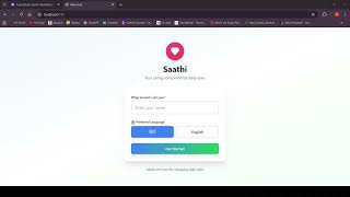 FutureStack GenAI hackathon Submission | WeMakeDevs | Saathi | AI Assistant