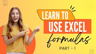 EXCEL formulas | PART 1| Basic Formulas | Check out this video #youtubevideo #youtube #excel