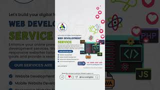 Enhance your online presence with our web development services.
