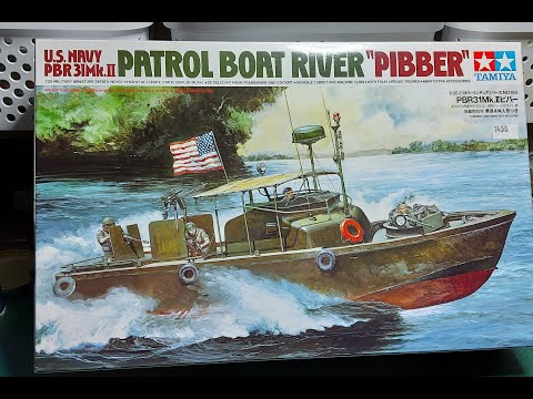 Tamiya 35150 U.S. Navy PBR31 MK. II Pibber 1:35 Photo Build