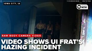 RAW VIDEO: UI bodycam video shows frat's 2024 hazing incident