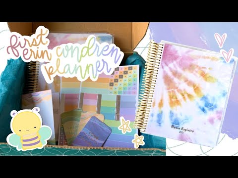 Unboxing the Erin Condren Horizontal Planner! 💖