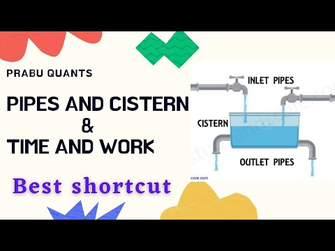 PIPES & CISTERN | TIME & WORK BEST SHORTCUT FOR ALTERNATE DAYS / HOURS